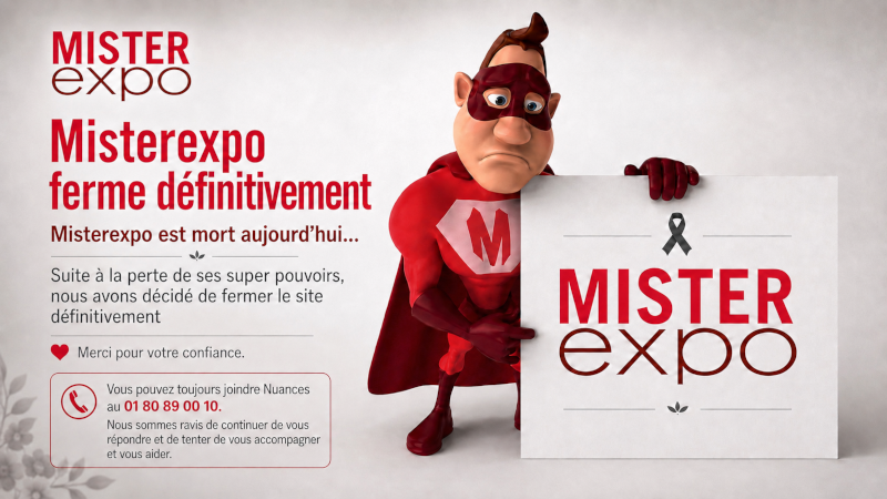 MisterExpo — Fermeture